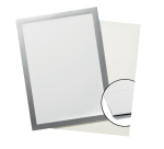 Duraframe Grip A4 Display Frame Grey