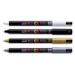 Verfstift Posca PC5M medium grijs