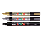 Marqueur peinture Posca PC3M Fin vert kaki