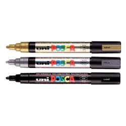 Marqueur peinture Posca PC1MR Extra Fin bleu clair