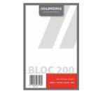 Aurora Skizzenblock 135x210mm glatt 200 Blätter 45g