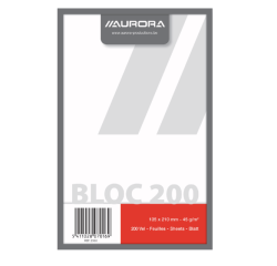 EN_BLOC BROUILLON 13,5X21 BLANCO