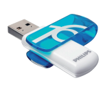 USB stick 2.0 Philips Vivid USB-A 16GB blauw