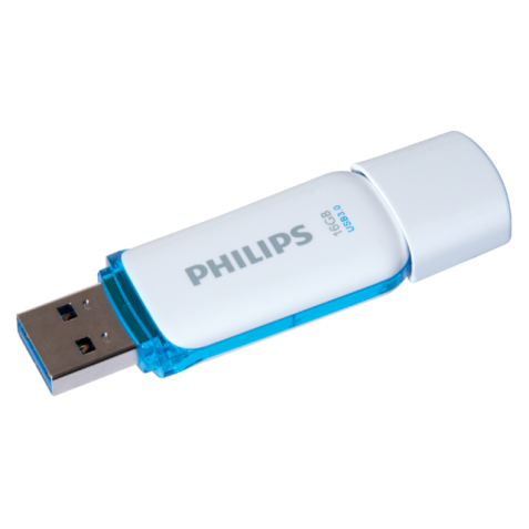 Clé USB 3.0 Philips Snow Edition Ocean Blue 16Go