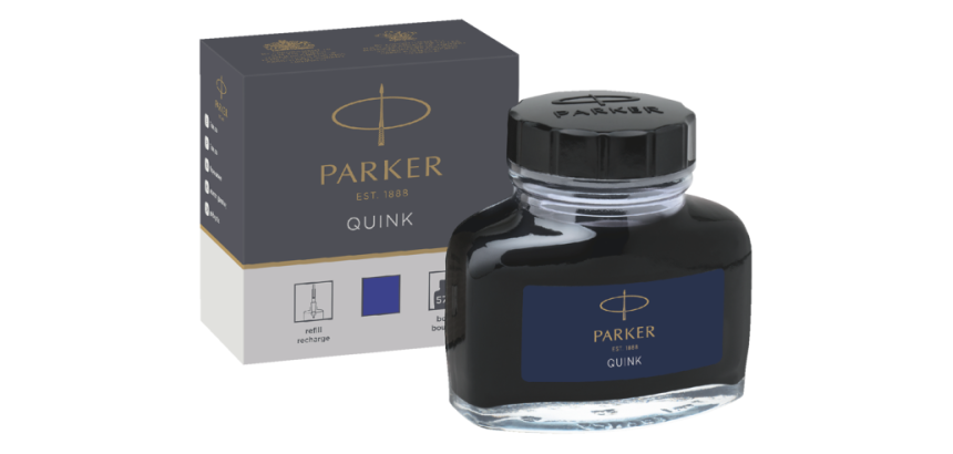 Parker Quink Permanent Fountain Pen Ink 57 ml Blue