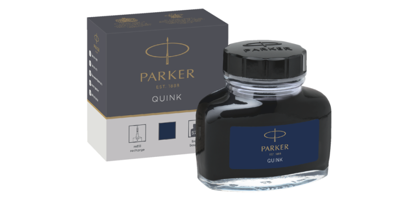 Parker Quink Füllfederhalter-Tinte 57ml blau/schwarz