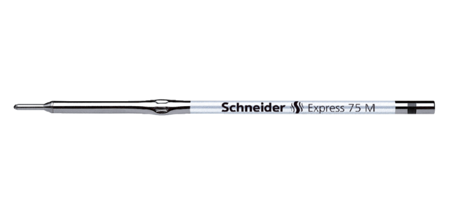 Recharge Stylo bille Schneider Express 75 Medium noir