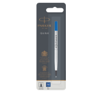 Recharge roller Parker Quink Medium bleu blister 1 pièce