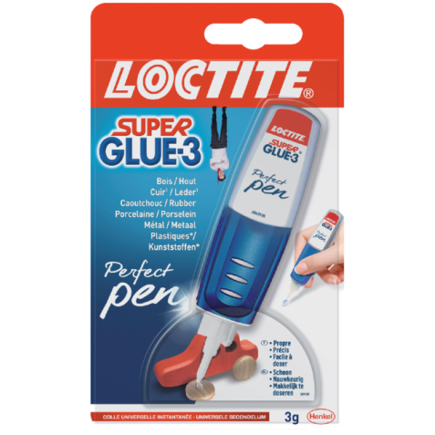 Loctite SuperGlue3 Gel Perfect Pen - 3g Tube