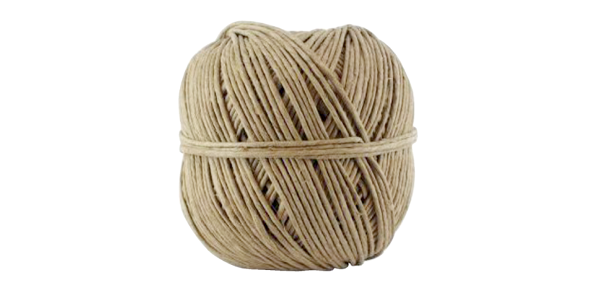 Henneptouw Muller 3-draads Ø ±2.4mm ca 50 meter