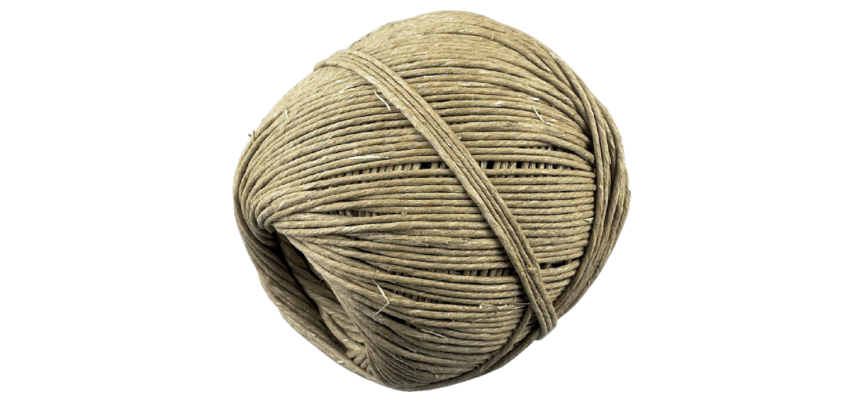 Henneptouw Muller 2-draads ca 100 meter