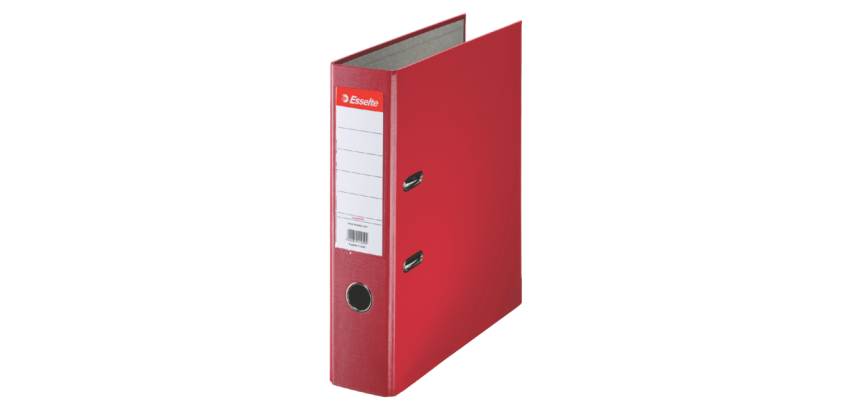 Ordner Esselte Essentials 75mm PP A4 rood