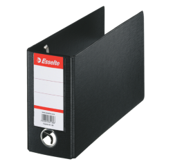 Esselte banking binder 16x28cm 80mm PP black
