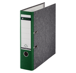 Ordner Leitz 1080 180° 80mm karton A4 groen
