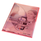 Pochette coin Leitz Premium Copy safe A4 PVC 0,15mm rouge