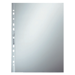 Pochette Leitz Premium Standard Copy safe A4 PP 0,08mm transparent 100 pièces