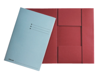 Chemise à 3 rabats Esselte folio manille 275g rouge