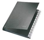 Leitz A4 A-Z Divider Rigid Cloudy Cover