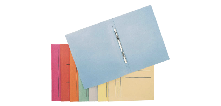 Esselte green zipper folder