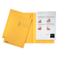 Esselte chemise de classement, jaune, carton de 180 g/m², paquet de 100 pièces
