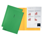 Esselte chemise de classement, vert, carton de 180 g/m², paquet de 100 pièces
