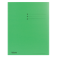 Chemise imprimée à bord décalé 180 g Esselte 22 x 31,5 cm vert - Paquet de 100