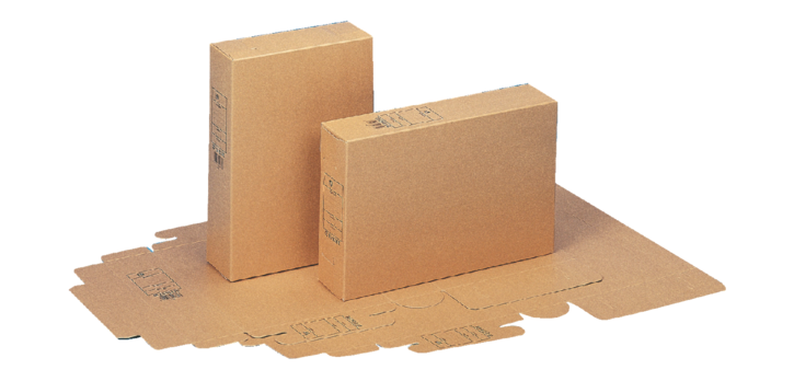 Esselte A4 Archive Box with Brown Print