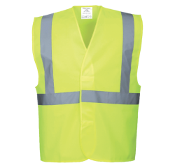 Portwest c472 hi-vis band and brace vest jaune - size l/xl