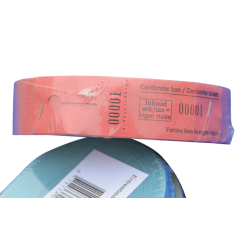 Ticket vestiaire Combicraft  2x nr 1-500rouge