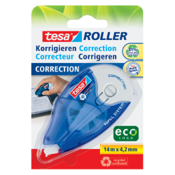 Roller correcteur tesa® ecoLogo® 4,2mmx14m rechargeable blister