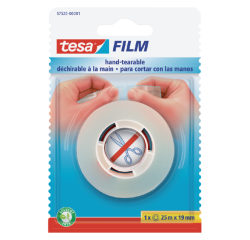 En_cinta adhesiva tesafilm sin tijeras 25 mt x 19 mm