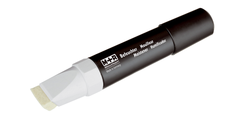 M+R mouilleur type stylo, 14 cm, noir