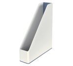 Leitz WOW Dual white/gray magazine rack