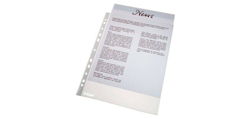 Esselte Sleeve 56171 Economy A4 PP 0.05mm