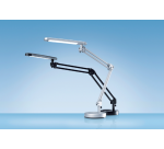 Lampe de bureau Hansa LED 4 Stars gris argenté