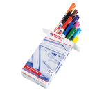 Marqueur edding 400 ogive 1mm assorti set 10 pièces