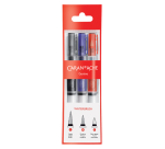 Caran d’Ache Reservoir Brushes Medium Large Felt Tip 3 Pieces