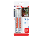 edding Kreidemarker 4095 Keilspitze 2-3mm weiß Blister 2 Stück