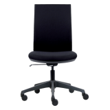 Chaise de bureau Euroseats Cannillo dos noir rembourré