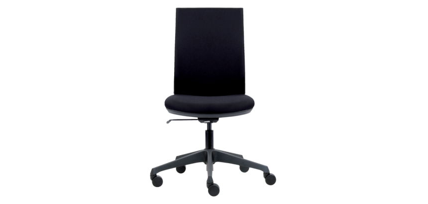 Chaise de bureau Euroseats Cannillo dos noir rembourré