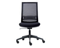 Chaise de bureau Euroseats Cannillo dos maille noir