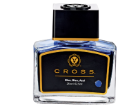 Encre stylo plume Cross bleu