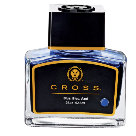 Encre stylo plume Cross bleu