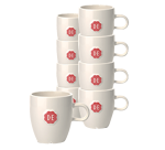 Tasse Douwe Egberts Lungo 150ml blanc