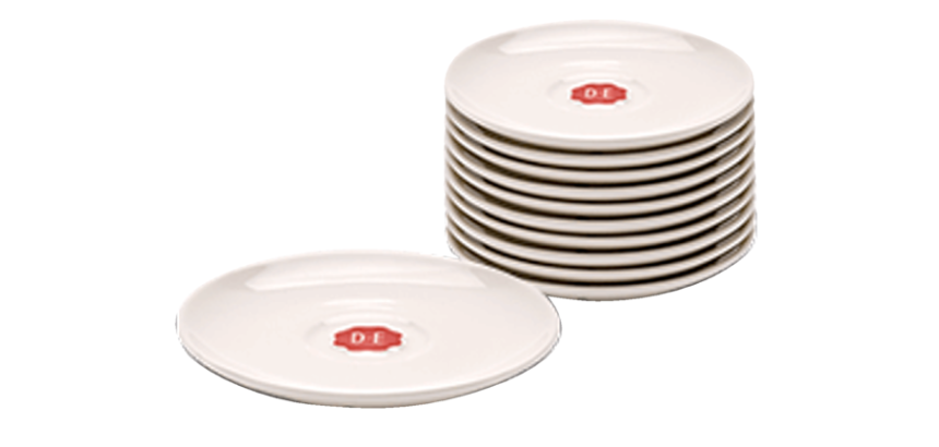 Schotel Douwe Egberts universeel wit