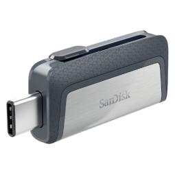 SanDisk Ultra Dual Drive USB Type-C lecteur USB flash 32 Go USB Type-A / USB Type-C 3.2 Gen 1 (3.1 Gen 1) Noir, Argent