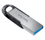 Sandisk clé USB Ultra Flair 64 Go Usb 3.0 (Usb-A) Noir/argent
