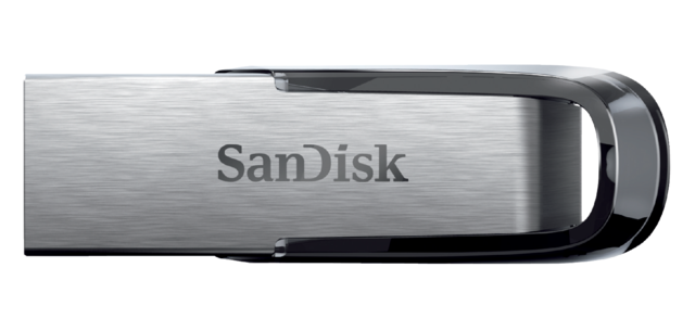 Sandisk clé USB Ultra Flair 64 Go Usb 3.0 (Usb-A) Noir/argent