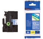 Labeltape Brother P-touch TZE-535 12mm wit op blauw