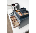 Coffee Point Box Durable 3385-58 anthracite-gris clair